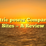 Electric power Comparison Sites — A Review