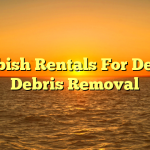 Rubbish Rentals For Design Debris Removal